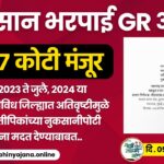 नुकसानग्रस्त शेतकऱ्यांसाठी शासनाची भरपाई avkali nuksan bharpai 2024